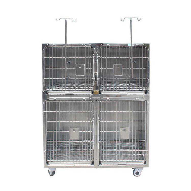 MY-W017F Veterinary Equipment Cat Cage Banks Cages Stainless steel Dog Cage Pet Kennels