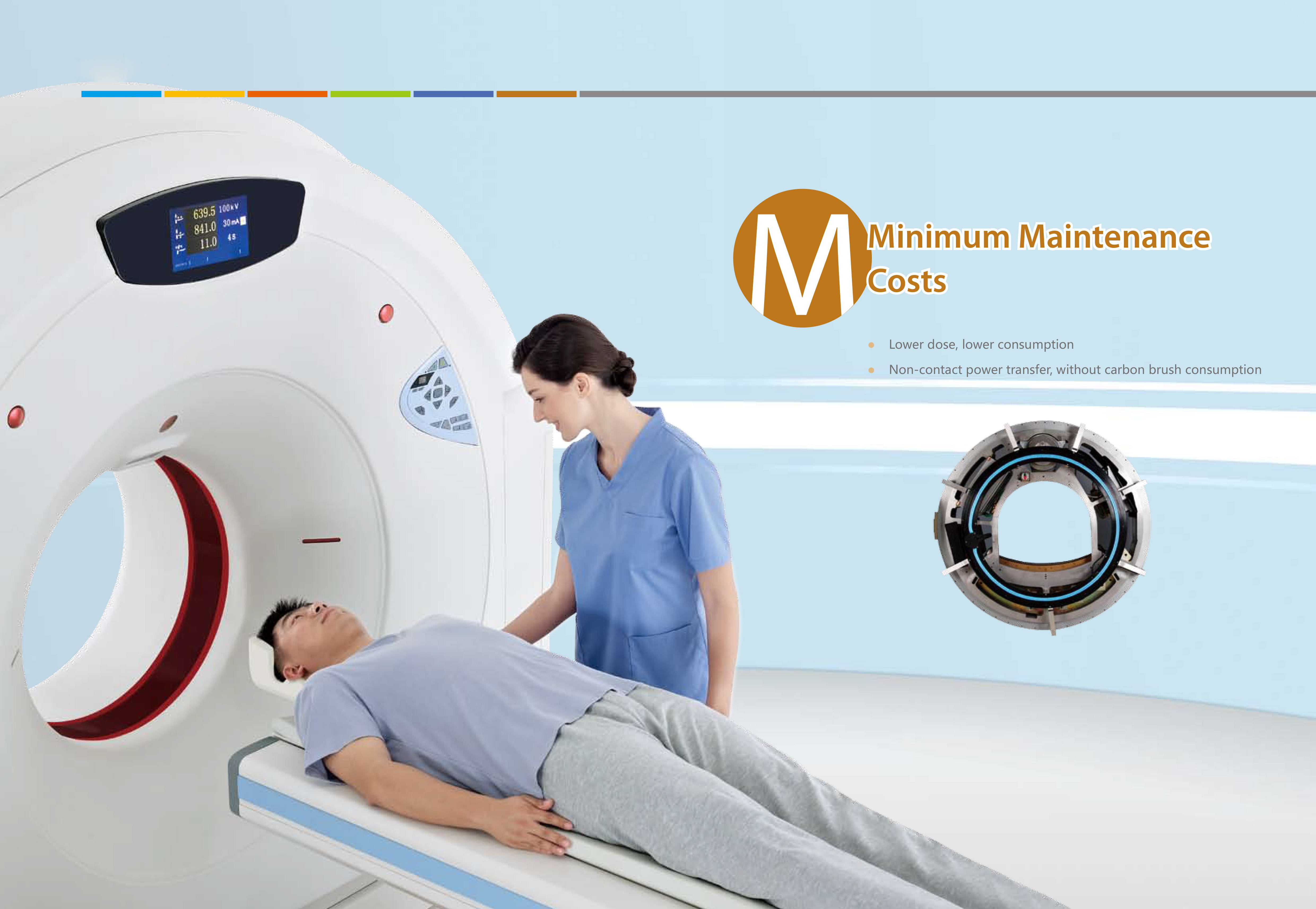 MY-D055A Medical 16-slice CT scanner,Medical Computed Tomography CT scan machine price