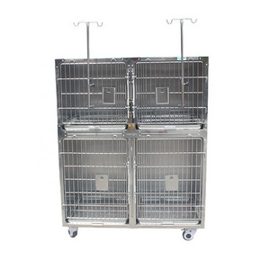 MY-W017F Veterinary Equipment Cat Cage Banks Cages Stainless steel Dog Cage Pet Kennels