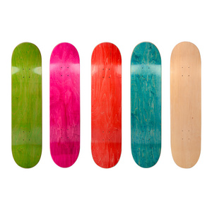 Custom oem skateboard 7 layers Deep concave plain wood maple skate board 8 8.0 8.25 8.5 blank skateboard deck