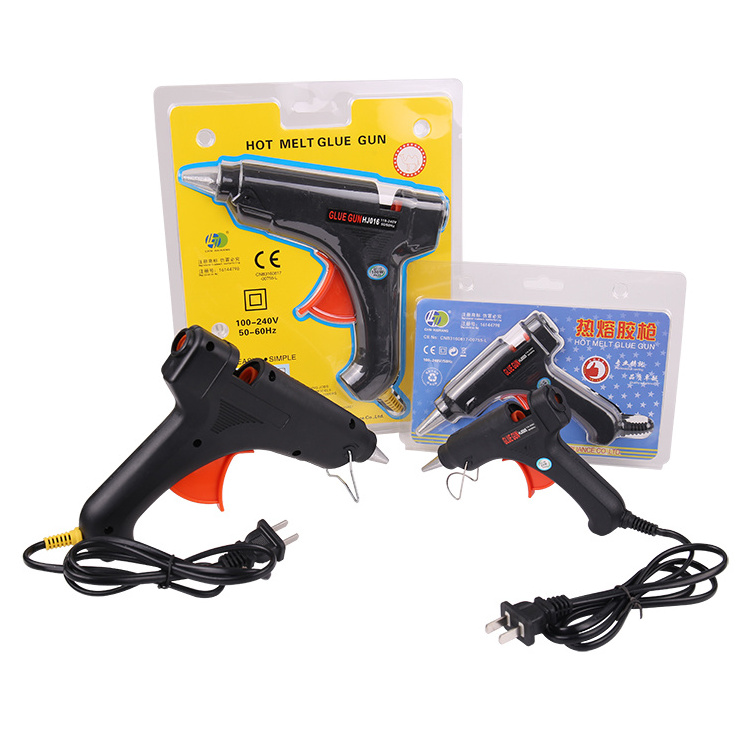 CZ Hot melt glue gun 100w large size 11mm 20w small size 7mm thick glue rod gun Electric melt gun aircraft model repair tool