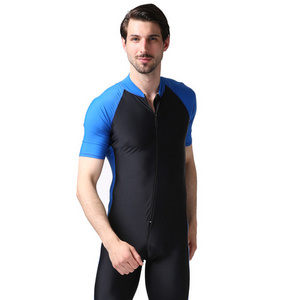 Mens Shorty Nylon 3mm Neoprene Wetsuit Surf Diving Surfing Snorkeling Wet Suit