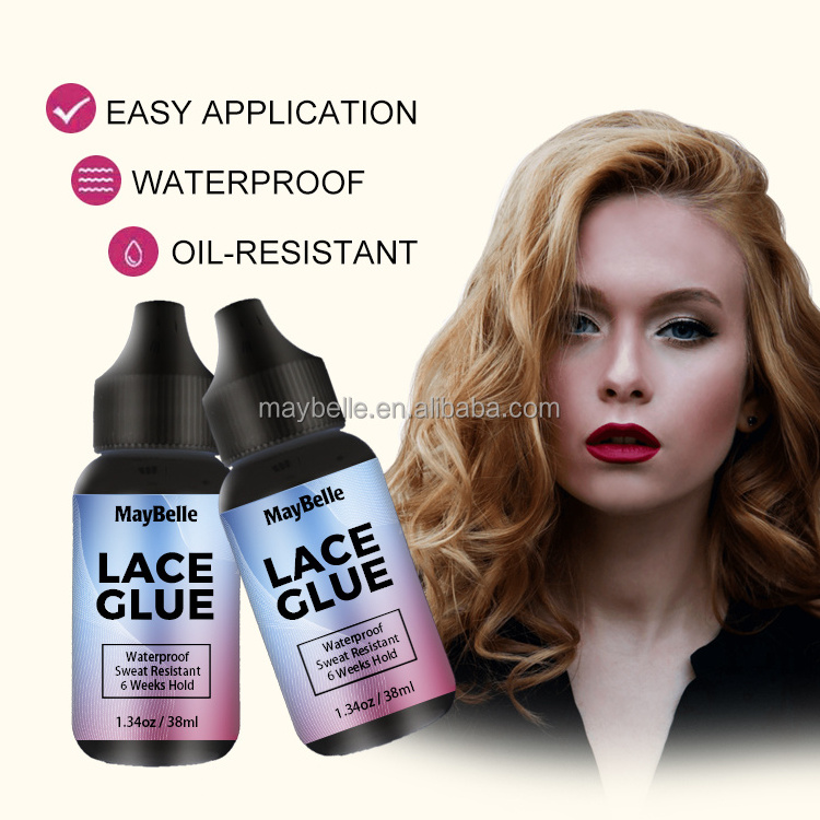 Fast Delivery Sweat-Proof Strong Hold Glue Lace Frontal Private Label Hair Bonding Hair Glue