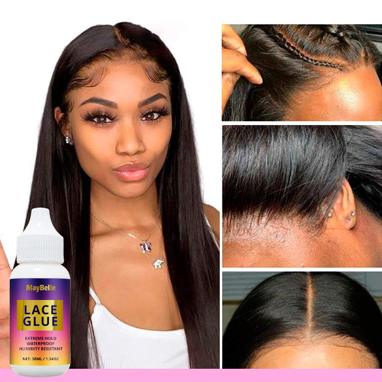 Waterproof Lace Front Wig Glue Improved Formula Fast Drying Waterproof Hair Bonding Glue Extreme Hold