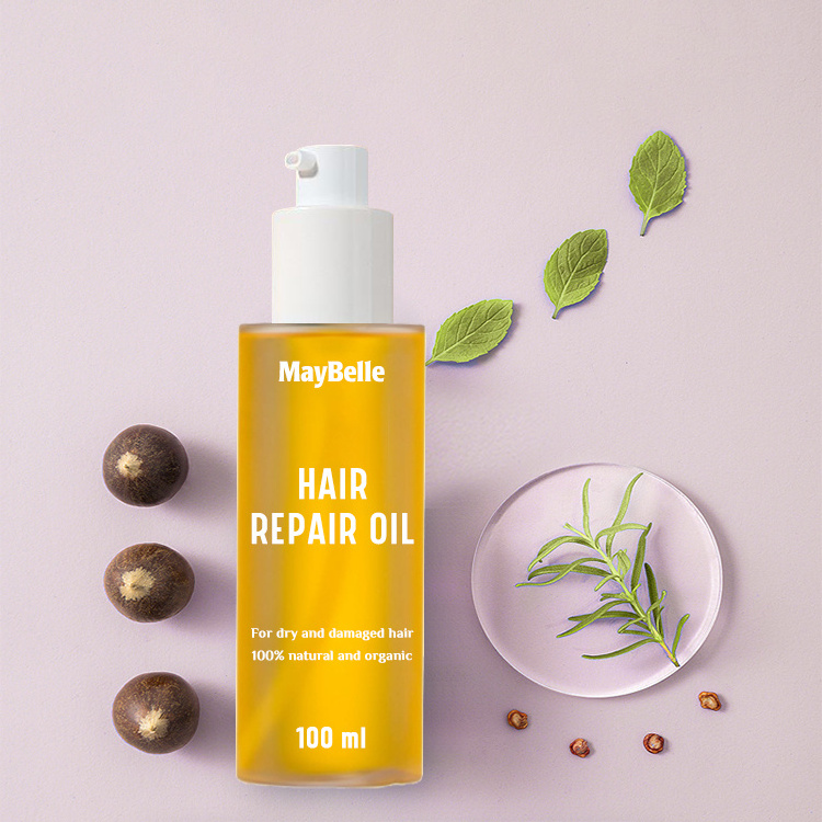 Private Label Jojoba Seed Oil Moisten And Nourish Private Label Hair Oils Organic Argan Oil Hair Repair Serum