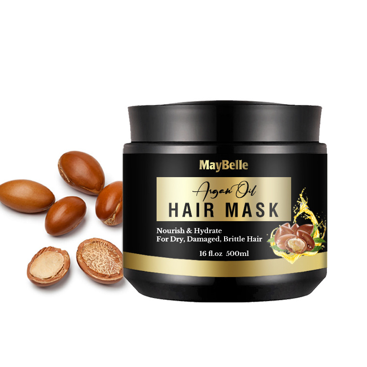 Private Label Anti-Frizz Magic Keratin Hair Creamy Mask Deep Moisturizing Argan Oil Hair Repair Treatment