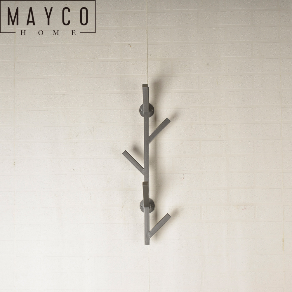 Mayco Home Creative Modern Metal Iron Wall Mounted Clothes Drying Coat Rack