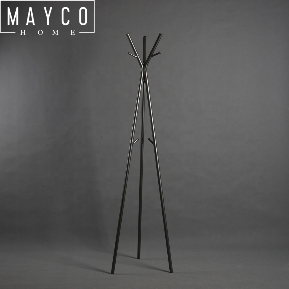 Mayco Antique Portable Tree Hat Hanger Holder Floor Standing Corner Coat Rack Metal Parts