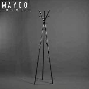 Mayco Antique Portable Tree Hat Hanger Holder Floor Standing Corner Coat Rack Metal Parts