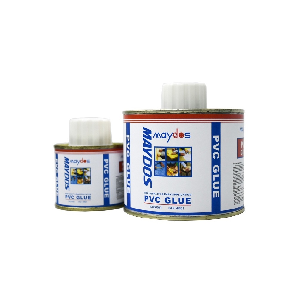 Transparent quick-drying strong bonding glue for various pvc pipe fittings PVC glue