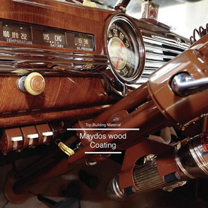 Glossy Car interior refinishing veneer transparent wood paint