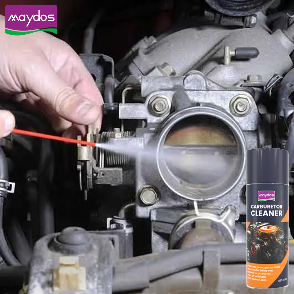 Maydos Effective Engine Wash Type Oil Degreaser Carburetor Cleaning Carbon Carb Cleaner Spray