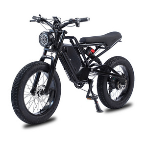 New style 20inch fat tyre electric bike 48v 750w 48v 1500w high power e-bike two big wheels snow beach fat tyre ebike