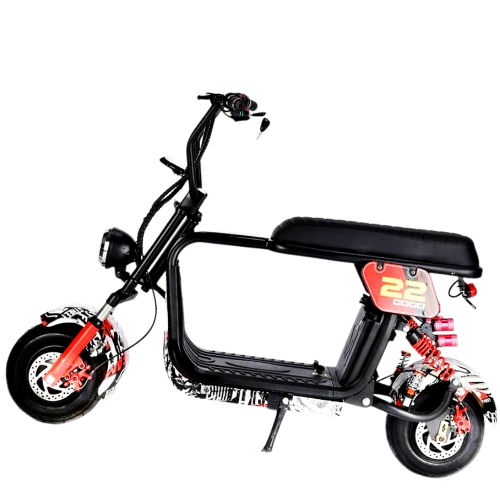 Fast Seats Two Wheels Adult Foldable Power Chinese mini wheel dual motor 48v 1000W Electric Scooters