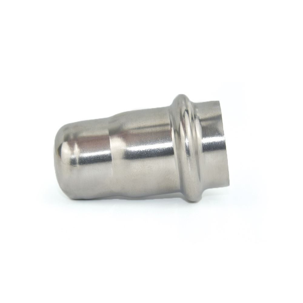 304 316L Stainless Steel Pipe End Cap Press Fitting Cap for Water System