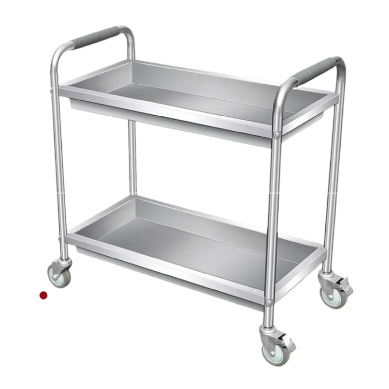 Restaurant Hotel Aircraft Stainless Steel Kitchen Cart Food Trailers Food Trolley for Catering Service