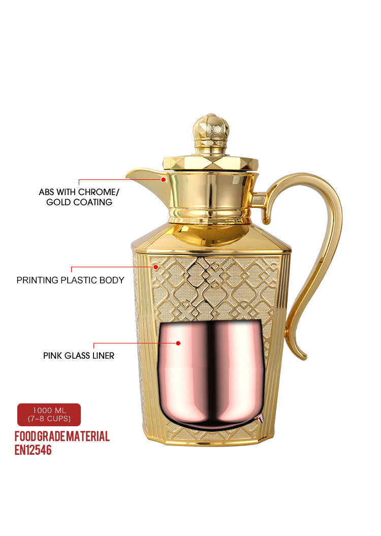 MAY FLOWER High End Arabic coffee pot Luxury Vacuum Flask Tea Coffee Pot