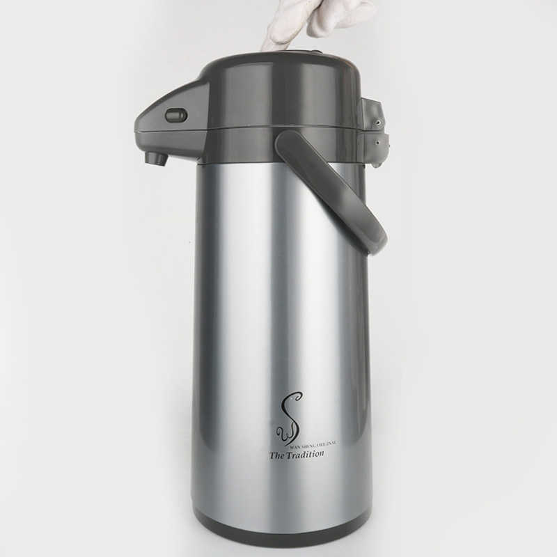 2500ML FASHIONABLE Vacuum Water Thermos Hot Drinks Durable Airpot Coffee Dispenser with Pump