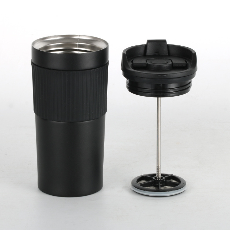 Thermos Vacuum Insulated Car Mug Coffee Travel Tumbler Cup