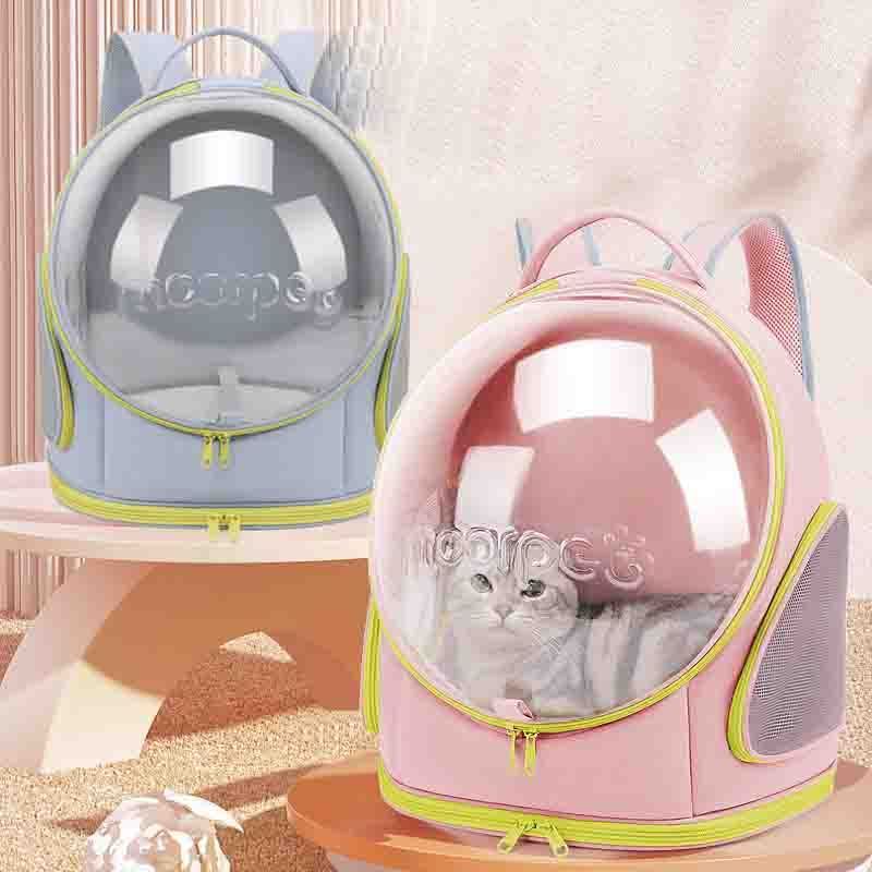 Breathable Clear Bubble Pet Bag Carrier Cat For Travel Small Dog Backpack Dog Carrier Bag Hiking  Camping Bubble Cat Backpack