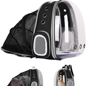 Cat Backpack Carrier Bubble Expandable Foldable Breathable Pet Carrier Dog Carrier Backpack for Large Big Cats Hiking Travelling