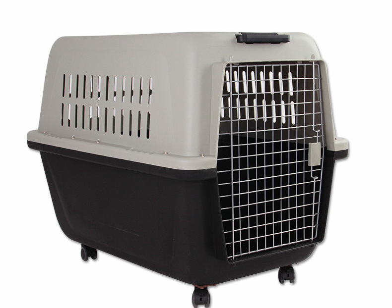 Aviation Plastic Portable Dog Luxury Pet Cage Airline Approved Travel Pet Carrier