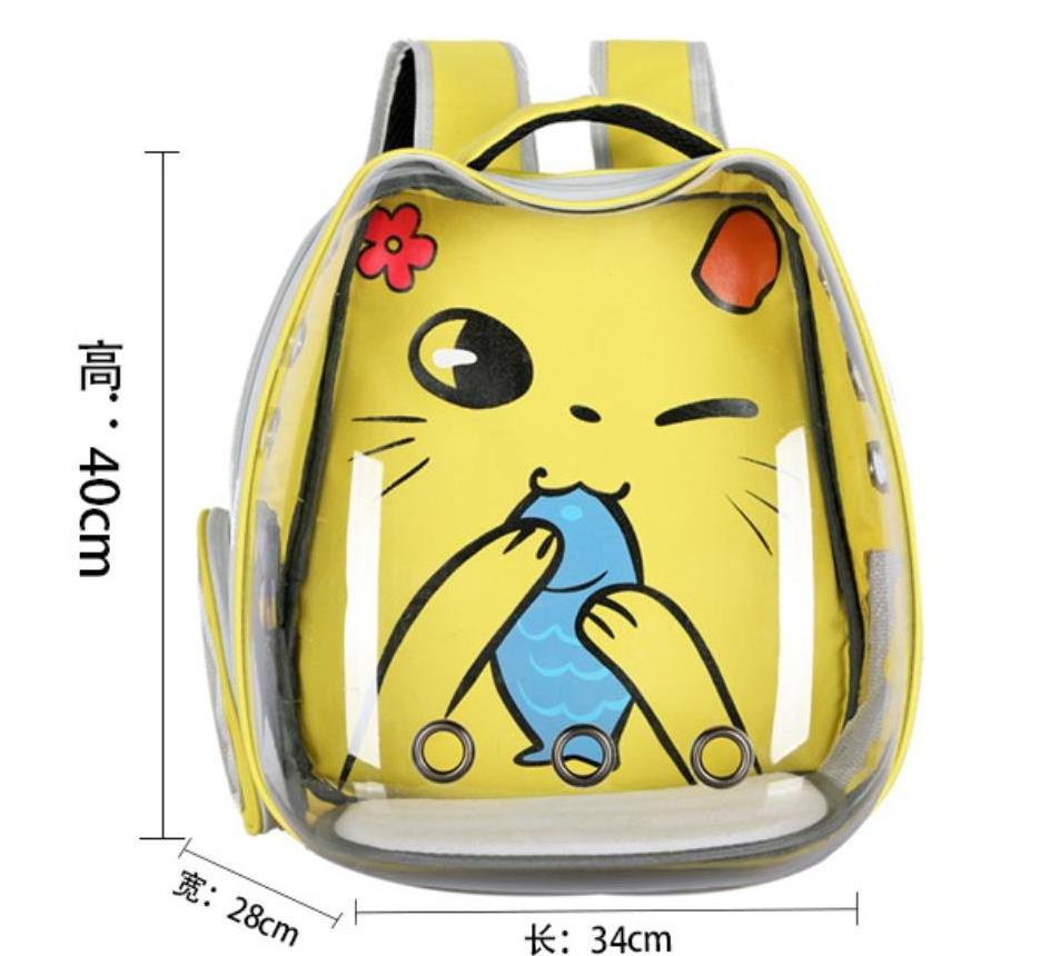 Large Capacity Animal Lovely space capsule bubble transparent for cats and puppies airline approved pet carrier backpack Bags