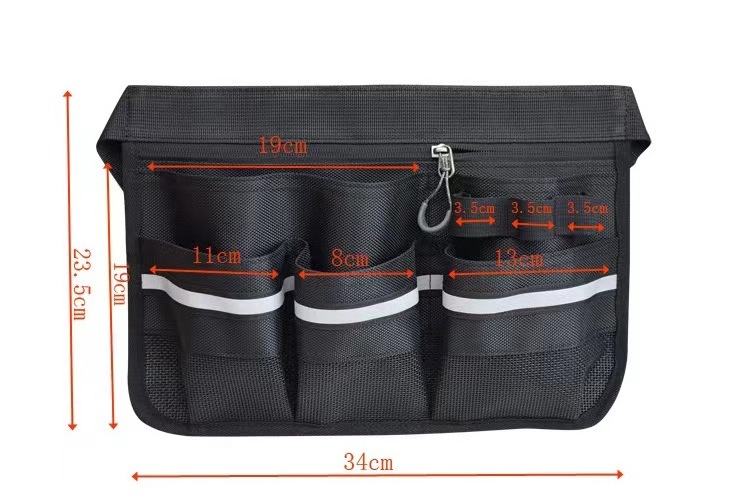 Quality Carpenter Electrical Maintenance Mechanic Tool Pouch Bag Technician's Tool Holder Work Organizer with Belt