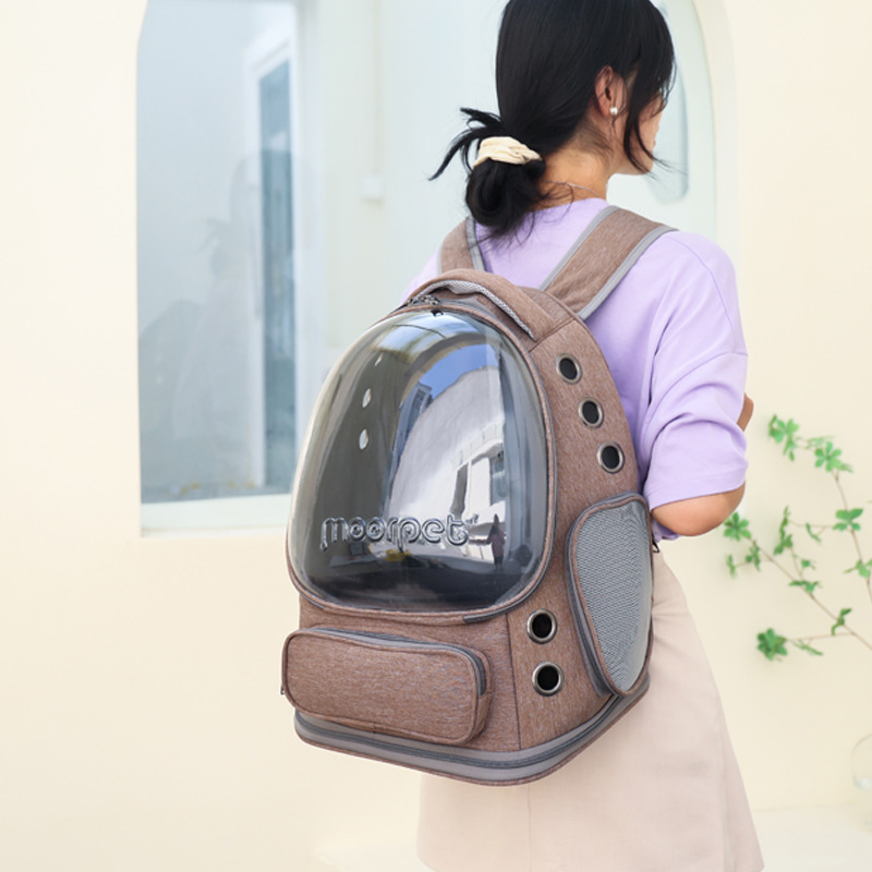 OEM/ODM Outdoor Large Space Portable Shoulder Breathable Space Capsule Pet Bag Cat Bubble Backpack