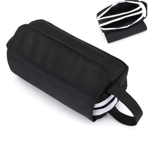 Durable Oxford Canvas Pencil Pen Bag Large Capacity Creative Waterproof Double Layers Pencil Case For School Students