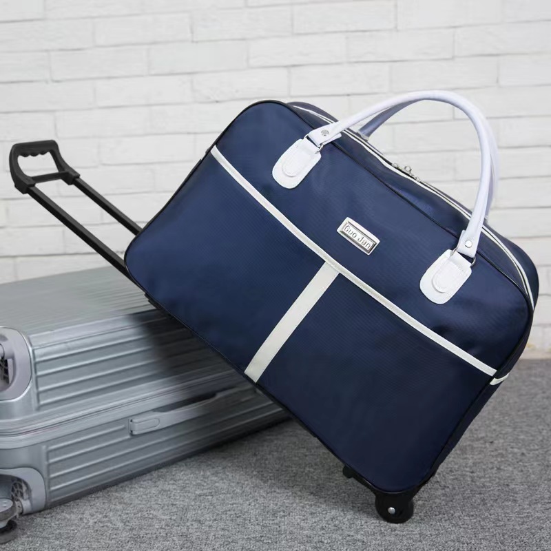 Fashion Large Capacity Travel Wheel Bag Luggage Weekend Rolling Travel Bag Duffle Bags with Wheels