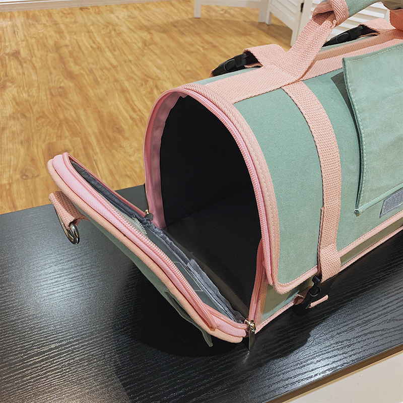 Breathable Sling One-Shoulder Cross-Body Foldable Pet Cats Cages Carriers Airline Approved Car Seat Safe Pet Carrier Travel