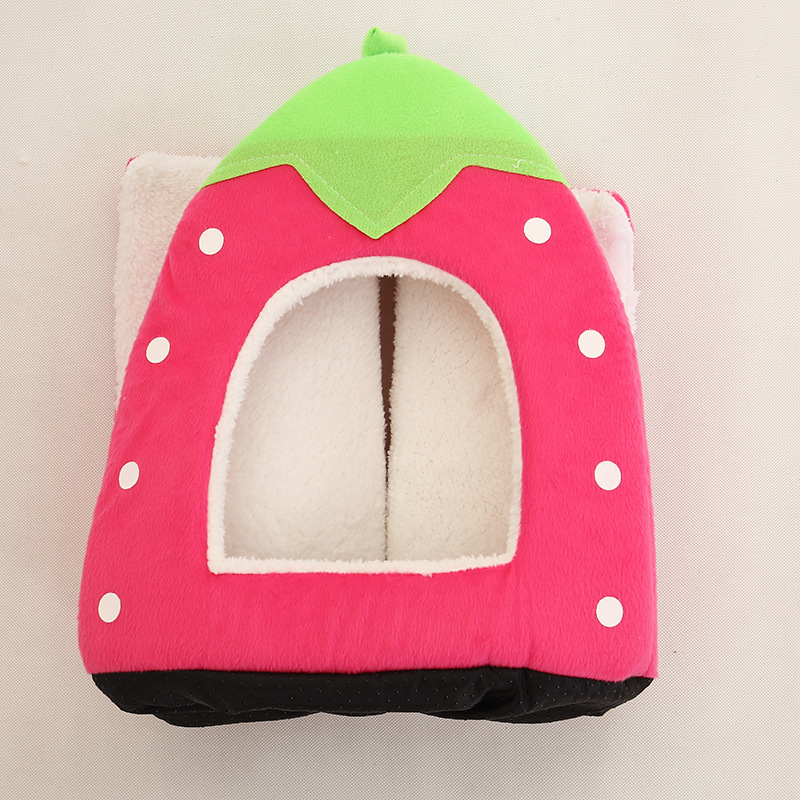 Factory Wholesale Dog Beds Eco Friendly Cat Bed for Indoor Cats Houses Small Tent Kitten Bed Cat Cave with Removable