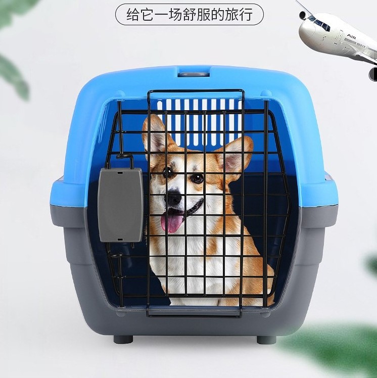 Pet Air Box Big Dog Portable Transport Boxes Shipping Cages With Big Door Cages Pet Carrier With Big Pet Carriers for Traviling