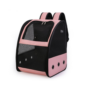 Top quality Durable 2 Sides Ventilation Holes Fashion Carrier Pet Bag Mesh Pet Carrier Cat Dog Carries Backpack