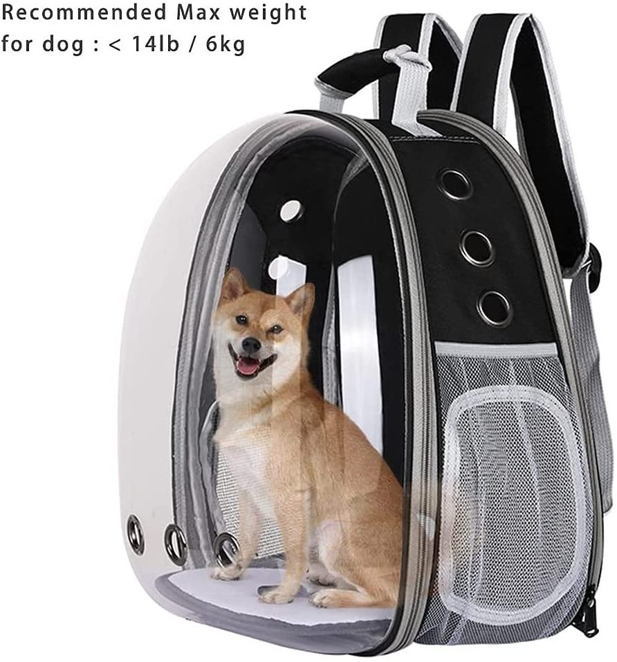 Cat Backpack Carrier Bubble Expandable Foldable Breathable Pet Carrier Dog Carrier Backpack for Large Big Cats Hiking Travelling