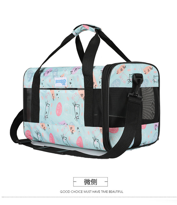 Wholesale Fashion Soft Sided Pet Sling Carrier Bag Hands Free Adjustable Strap Carrying Pocket Puppy Travel Shoulder Bag