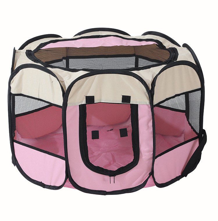 Shop Foldable Portable Pet Playpen for Cats Dog Playpen Puppy Playpen Indoor/Outdoor Exercise Kennel Tent for Puppy Dog Cat