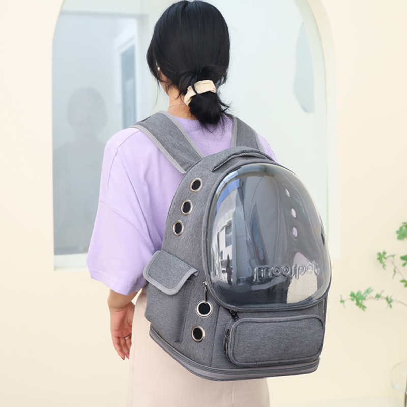 New Pet Portable Cat Carrier Backpack Dog  Carrier for Small Dogs Pet Bubble Backpack Bag with Air Holes Airline Approved