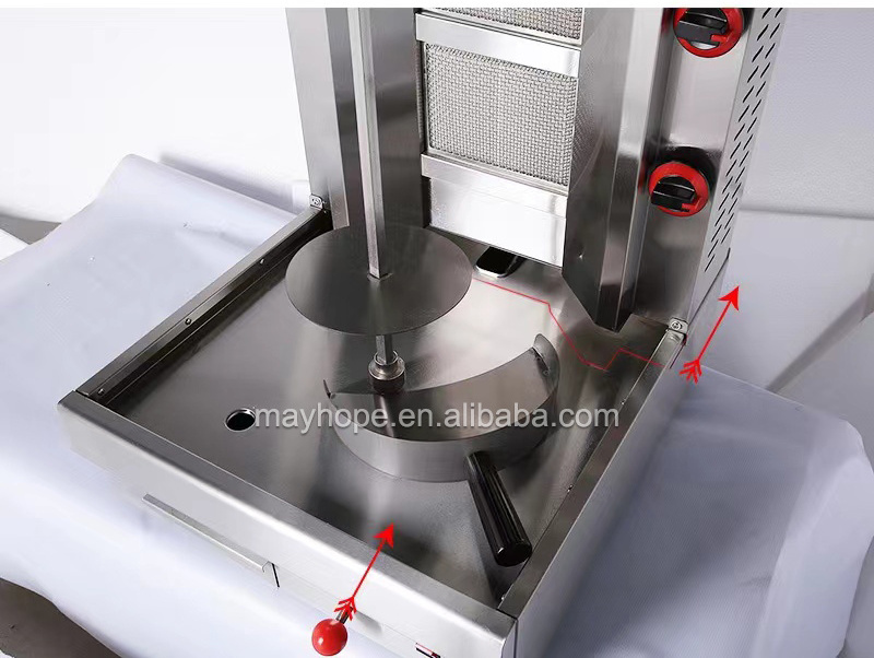 5 Banner Stainless Steel Full Automatic Rotating Meat Kebab Satay Barbecue Skewer String Making Machine