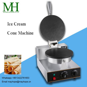 Automatic Industrial Waffle Maker Rolled Sugar Cone Machine Dutch Stroopwafels Waffle Maker Iron Machine