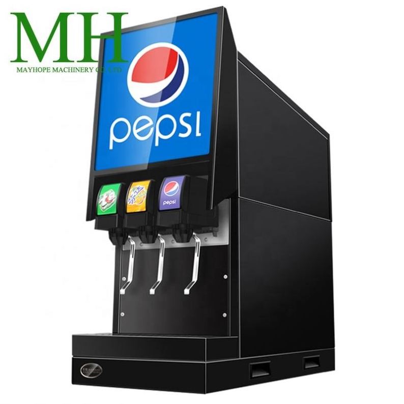 automatic snack soda drinks vending machine Cola Fountain Machine machine with Multi 6 Flavor