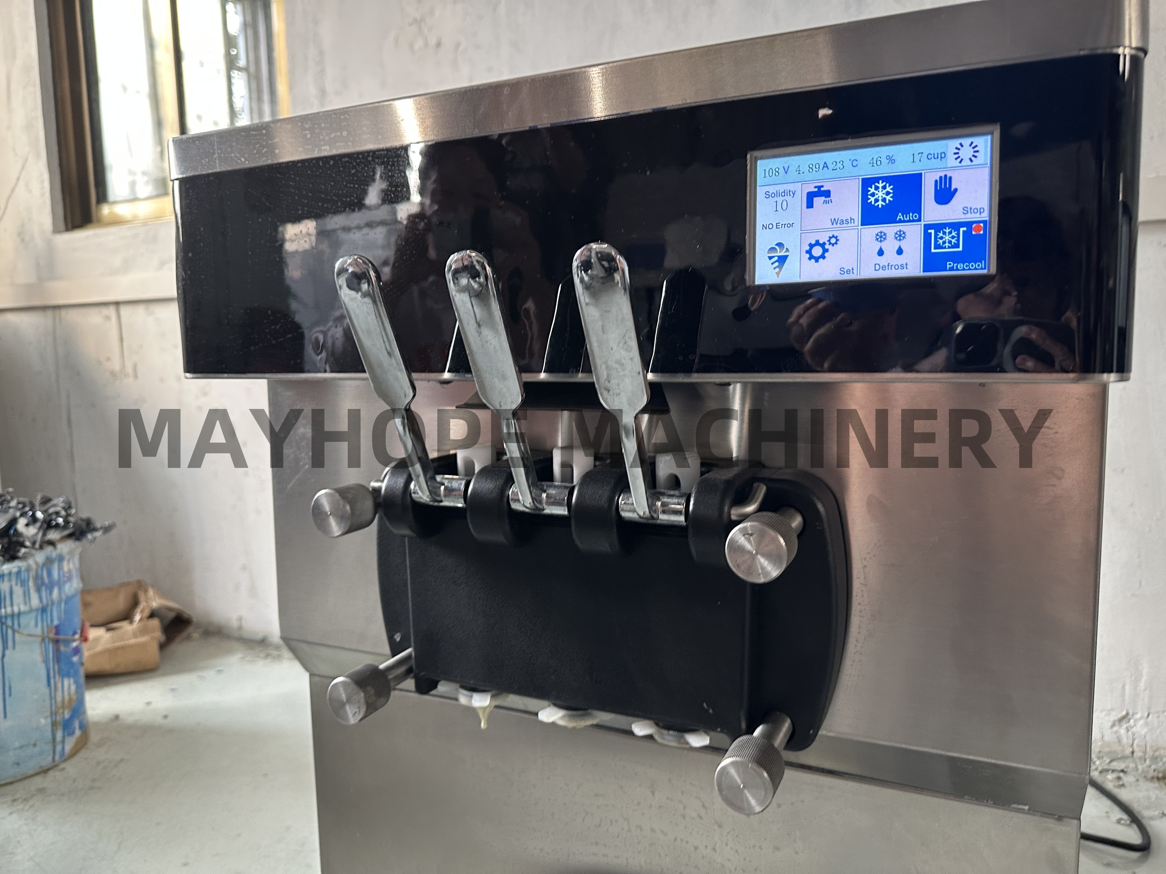 Commercial Soft Serve Ice Cream Machinery Italian Ice Cream Maker 6248 for Sale