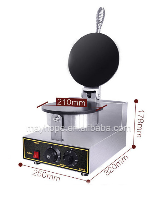 Automatic Industrial Waffle Maker Rolled Sugar Cone Machine Dutch Stroopwafels Waffle Maker Iron Machine