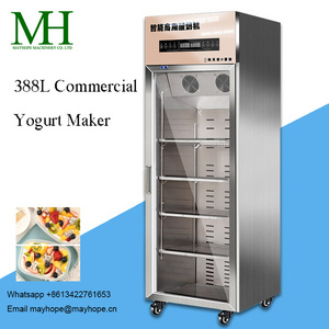 Commercial refrigerated yogurt dispensing machine Milk/Juice/Yogurt/Beverage dispenser machine with 2*10L BIB bag