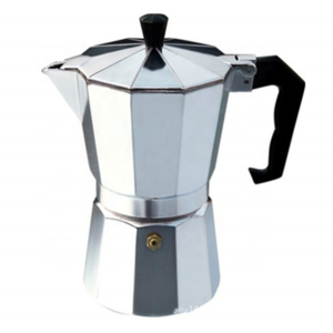 Hot Sale European Style Portable Octagonal Pot Coffee Cup Aluminum Mocha Latte Coffee Maker