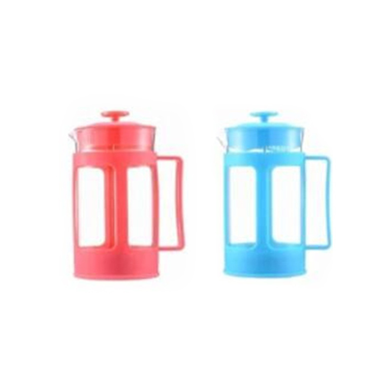 Factory Price Portable Plastic Handle Tea French Press Maker Travel Pot