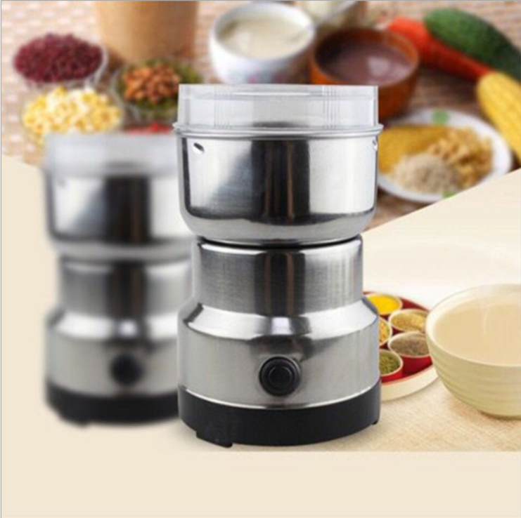 Cheap Automatic Spice Nuts Mill Mini 4 blades Coffee Bean Grinder Stainless Steel Electric Coffee Grinder for sale