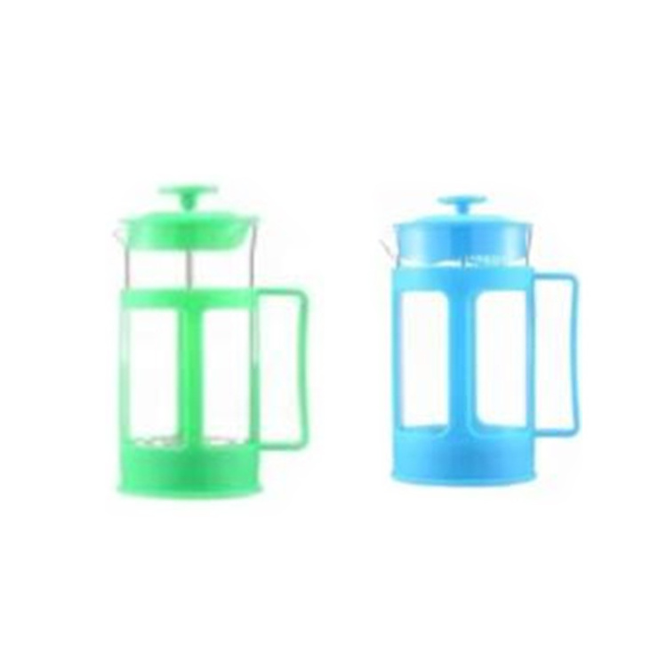 Factory Price Portable Plastic Handle Tea French Press Maker Travel Pot