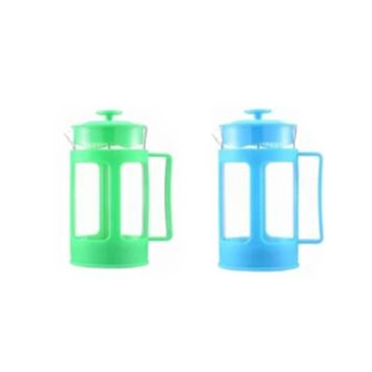 Factory Price Portable Plastic Handle Tea French Press Maker Travel Pot